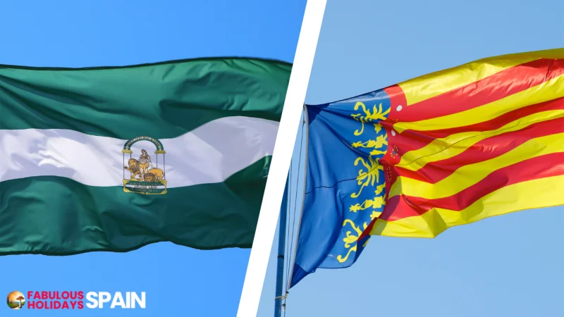 Autonomous communities in Spain and their flags