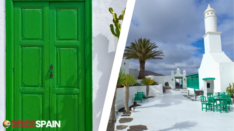 Lanzarote green door